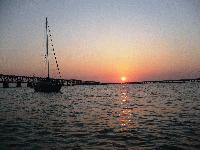 Beautiful sunset in Bahia Honda